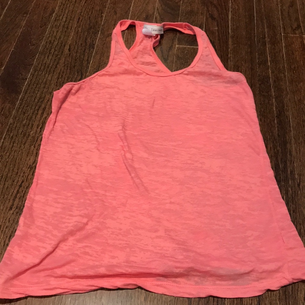 Loose racerback tank top